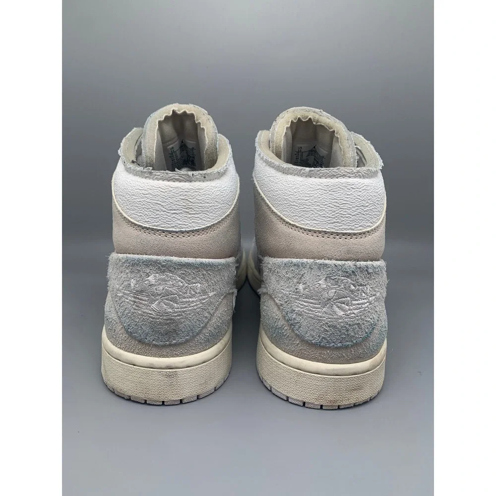 Jordan 1 Mid SE Craft White‎ Tech Grey Basketball Shoes DM9652-120 Men's Sz 11